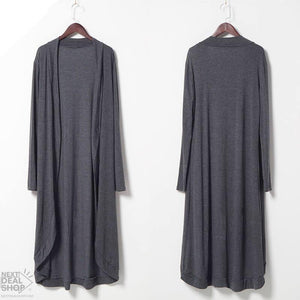 Casaco Femeninas Tricot Duster